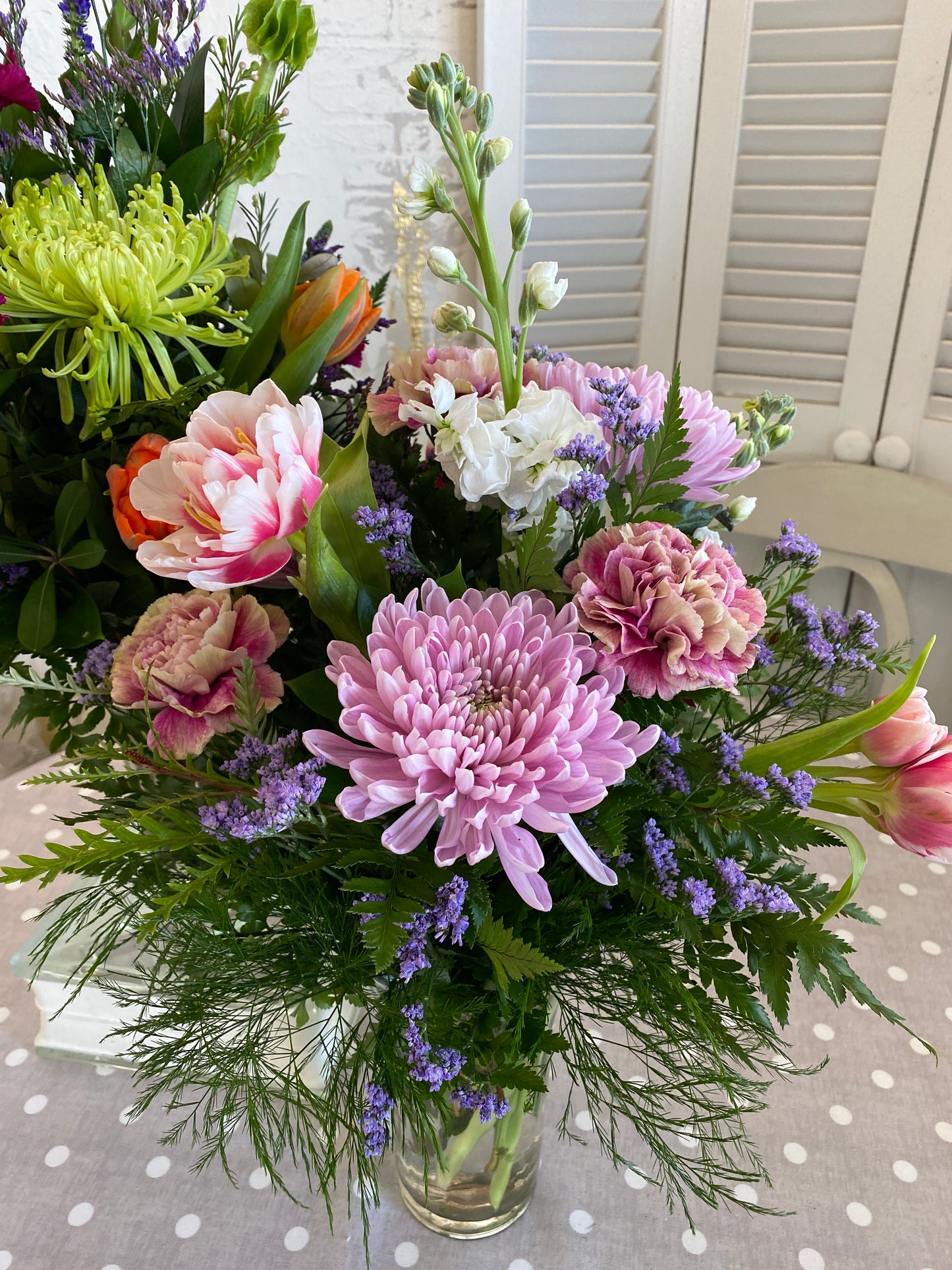 Tri-colour Vase