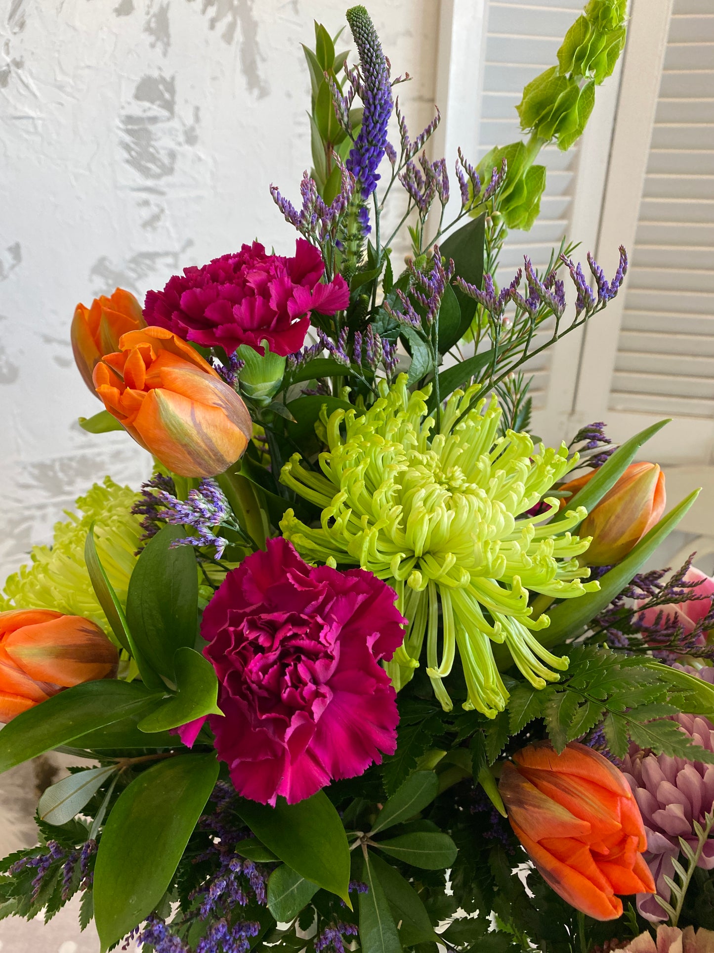 Tri-colour Vase
